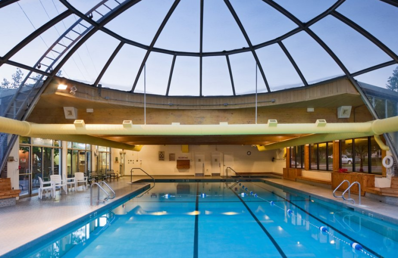 Indoor pool at Park Place Hotel.