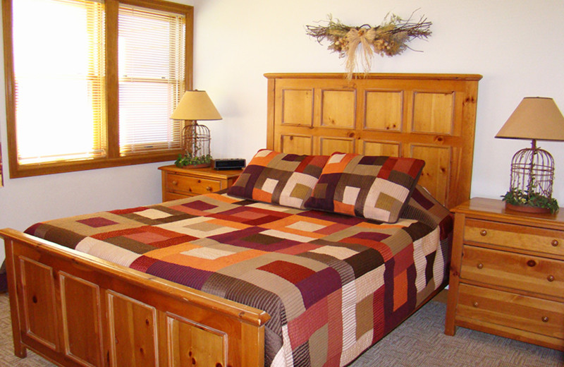 Guest bedroom at Ferringway Condominiums.