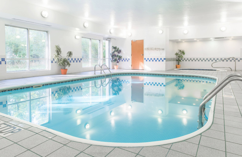 Indoor pool at Fairfield Inn Canton.