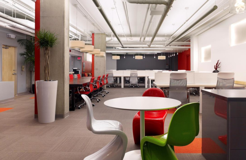 Meeting room at Club Quarters, San Francisco.