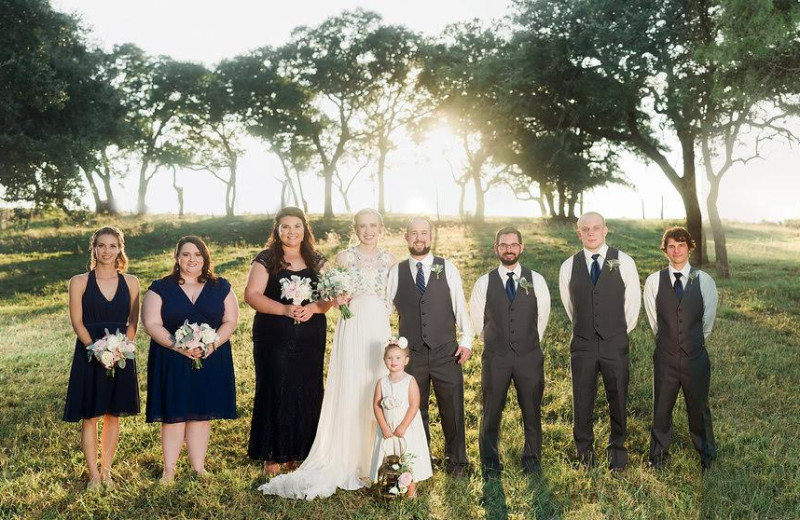 Wedding at The Heart of Texas Ranch.