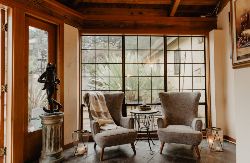 Sitting area at Sonoma Coast Villa & Spa Resort.