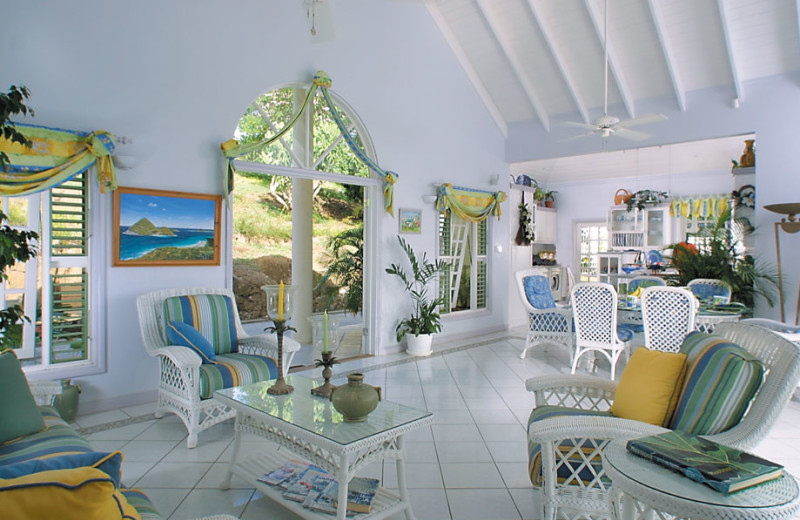 Guest room at Grenada Villas.