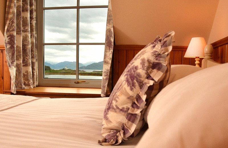 Guest room at Hotel Eilean Iarmain.