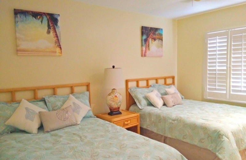 Guest room at 7 Mile Beach Resort and Club.