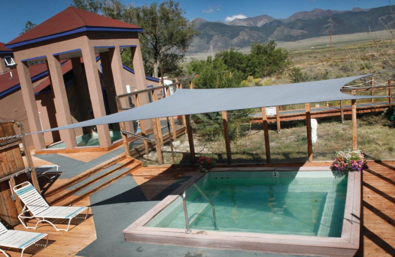 Hot tub at Joyful Journey Hot Springs Spa.