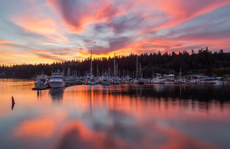 Sunset at The Resort At Port Ludlow.