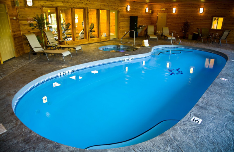 Indoor pool at The French Manor Inn and Spa.