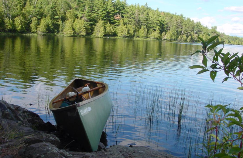 Lake view at Golden Eagle Lodge.