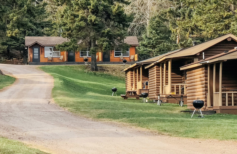 Exterior view of Cascade Lodge.