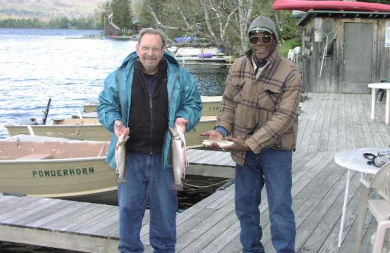 Fishing Friends at Powder Horn Lodge