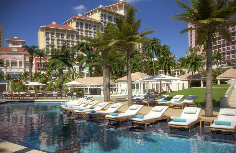 Outdoor pool at Grand Hyatt at Baha Mar.