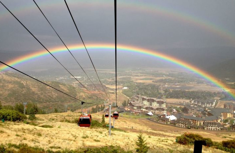 Gondola view at Silverado Lodge.