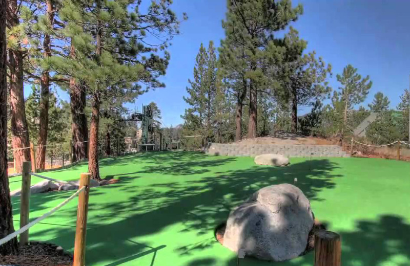 Mini golf at The Ridge Resorts.