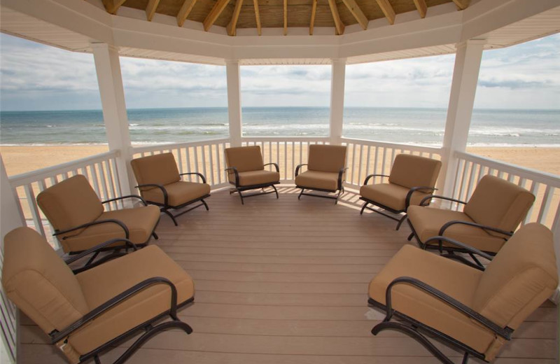 Rental porch at Sandbridge Realty.