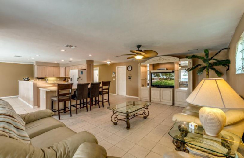 Rental living room at Belloise Realty.