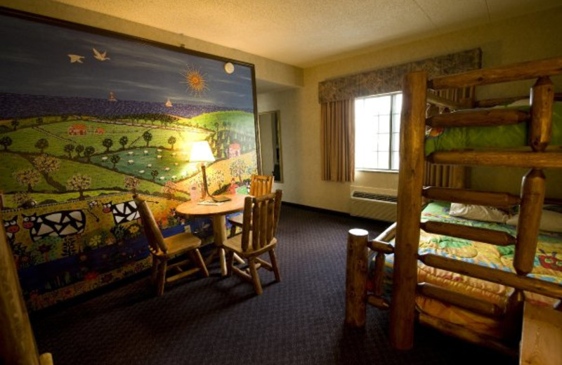 Suite guest rooms at ParkShore Resort.