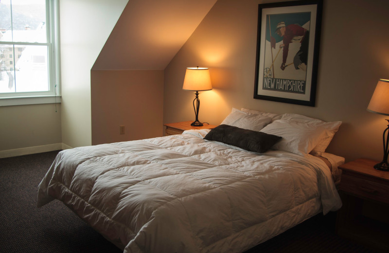 Guest bedroom at Town Square Condominiums.