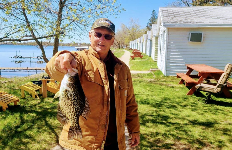 Fishing at Abbywood Resort.