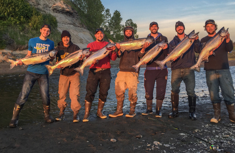Fishing at Jimmie Jack's Alaska Fishing Lodges.