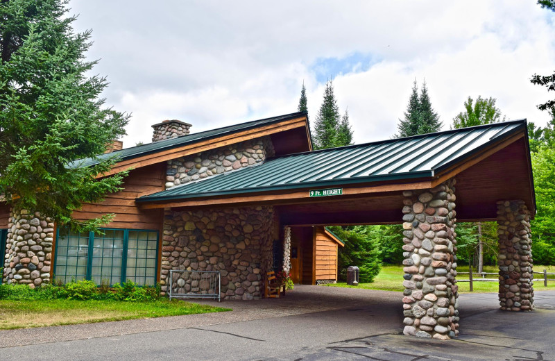 Exterior view of Whitetail Lodge.