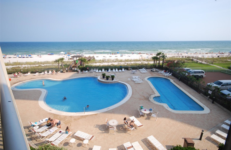 Rental pool at Palacio Perdido Key.