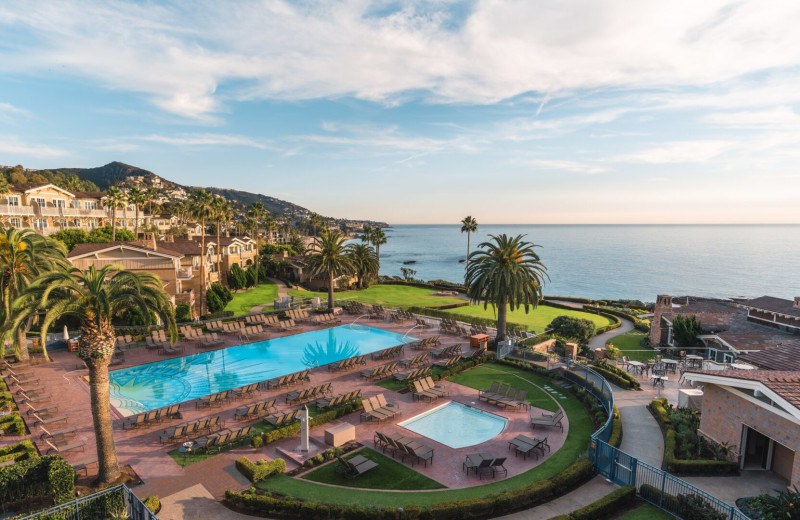 Outdoor pool at Montage Laguna Beach.