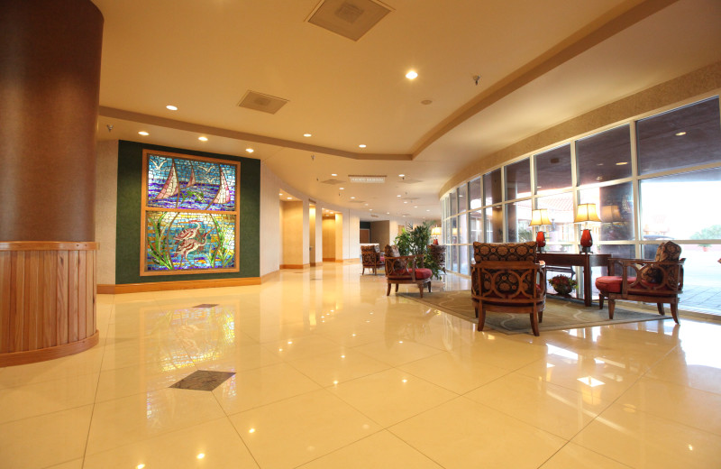 The lobby at Perdido Beach Resort.