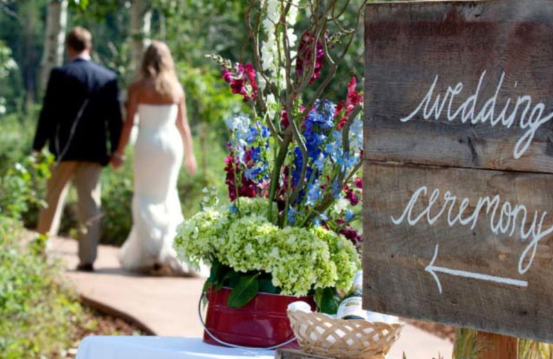 Wedding at Park City Mountain Resort.