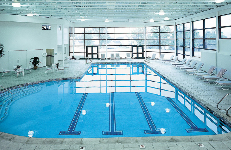 Indoor pool at Cranwell Spa & Golf Resort.