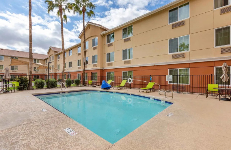 Outdoor pool at Extended Stay Deluxe Phoenix - Midtown.