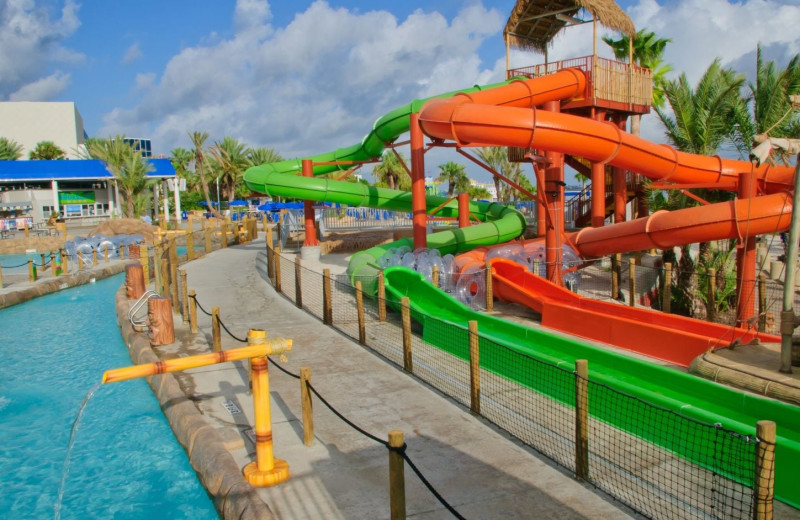 Water park at Moody Gardens Hotel Spa & Convention Center.