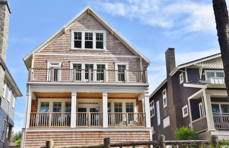 Rental exterior at Seabrook Cottage Rentals.