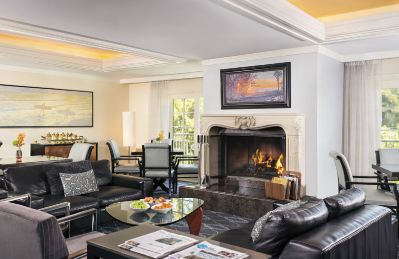 Guest room at The Ritz-Carlton, Laguna Niguel.