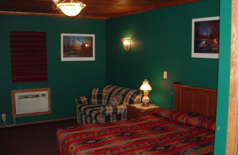 Guest room at Comfort Zone Inn.