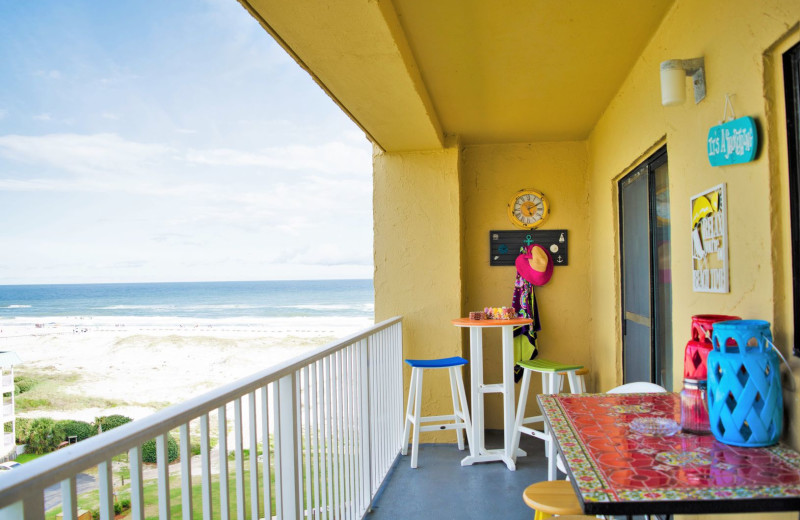 Rental balcony at Harris Properties Management.