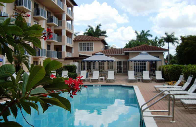Outdoor pool at Inn of Naples.