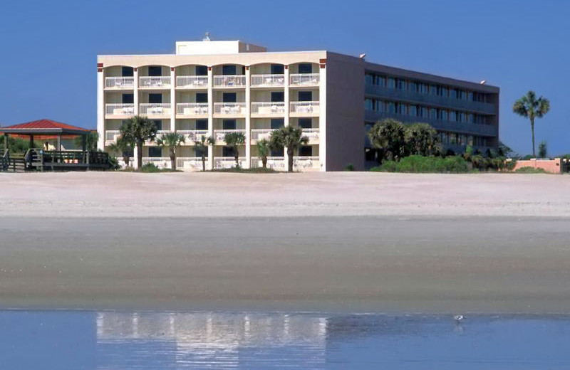 Exterior view of Holiday Isle Oceanfront Resort.