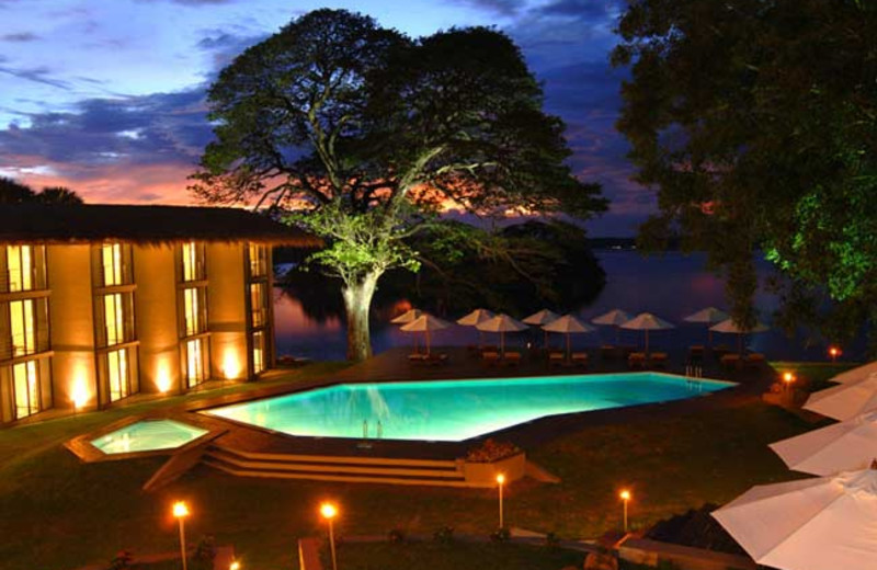 Exterior view of Yala Safari Beach Hotel.