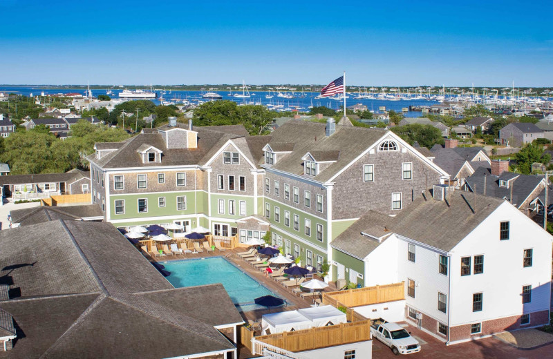 Exterior view of The Nantucket Hotel and Resort.