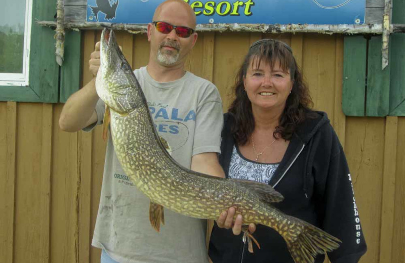 Northern fishing at Brennan Harbour Resort.