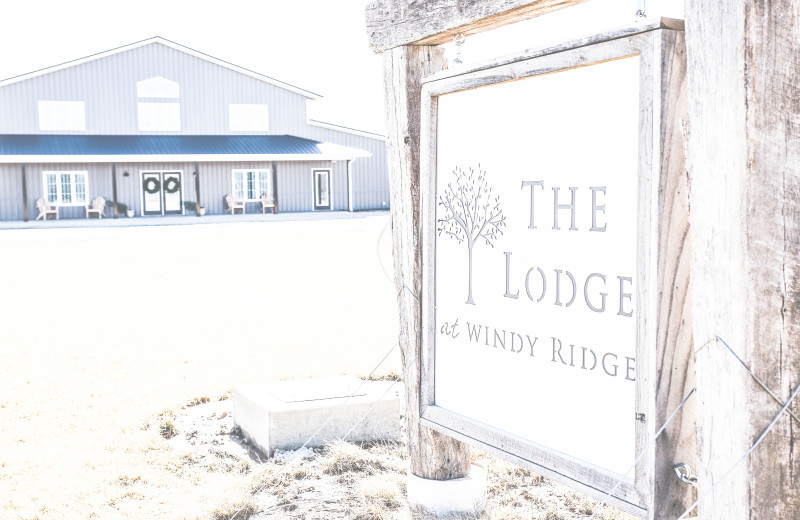 Exterior view of The Lodge at Windy Ridge.