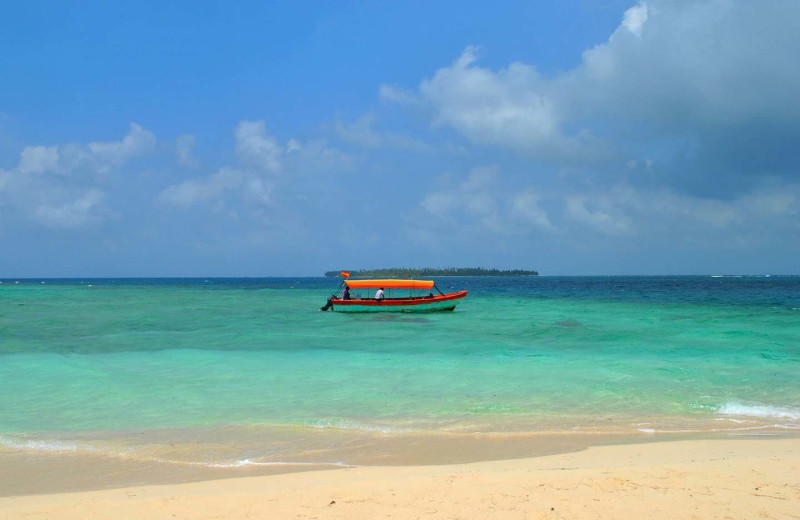 Beach at Bocas Bali Resort.