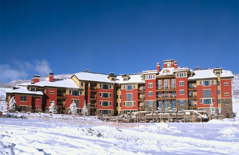 Exterior view of Miners Club Resort.