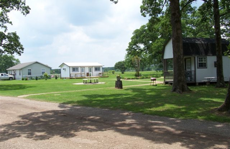 Exterior view of Lake Fork Ranch Resort.