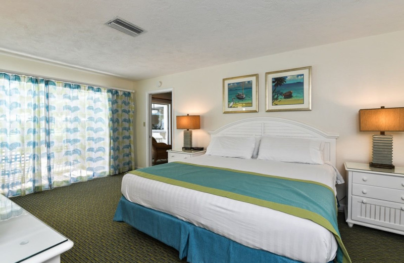 Guest room at White Sands Of Longboat.