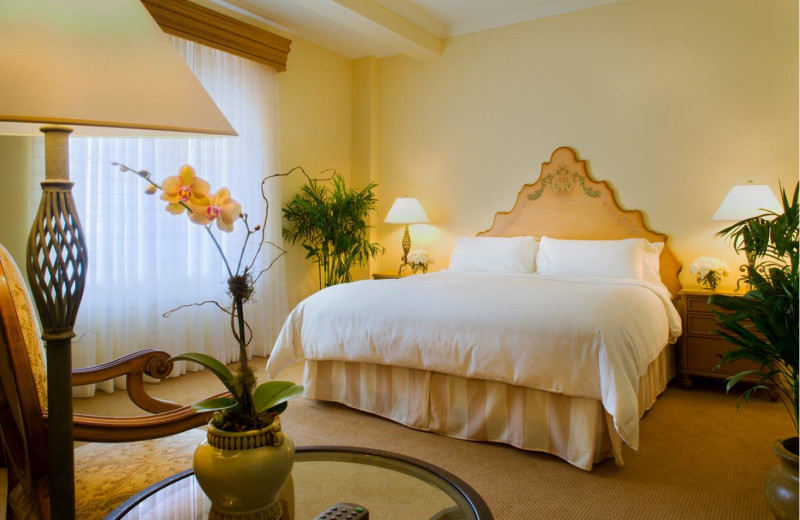 Guest room at Biltmore Hotel.