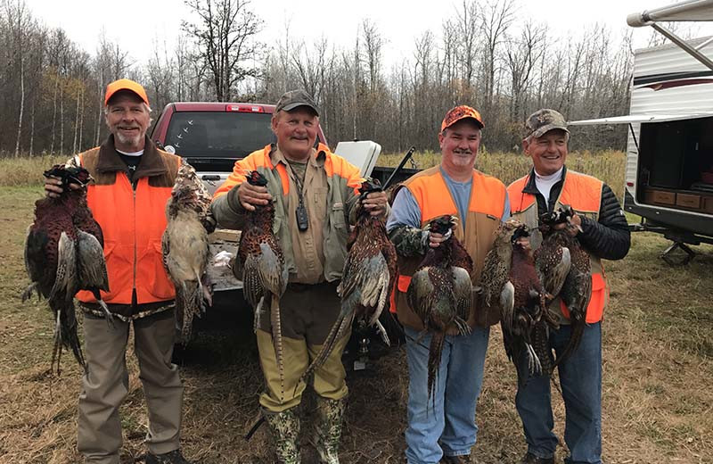 Hunting at Lakewood Lodge.