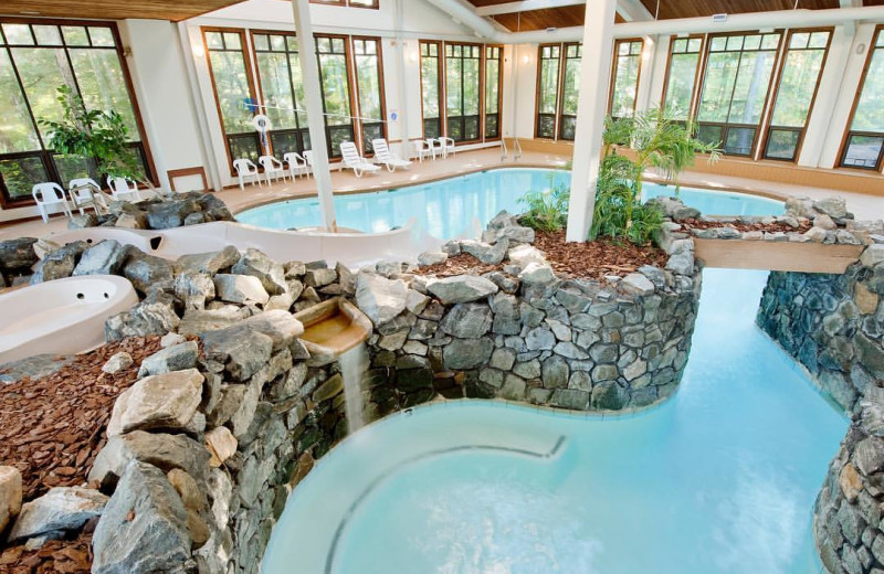 Indoor pool at Summit Resort.