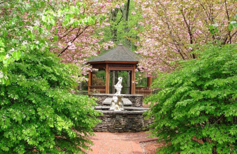 View of grounds at Stonehedge Inn and Spa.